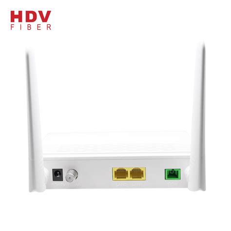 China Enrutador de red de fibra óptica FTTH 1GE 1FE WIFI CATV Puerto