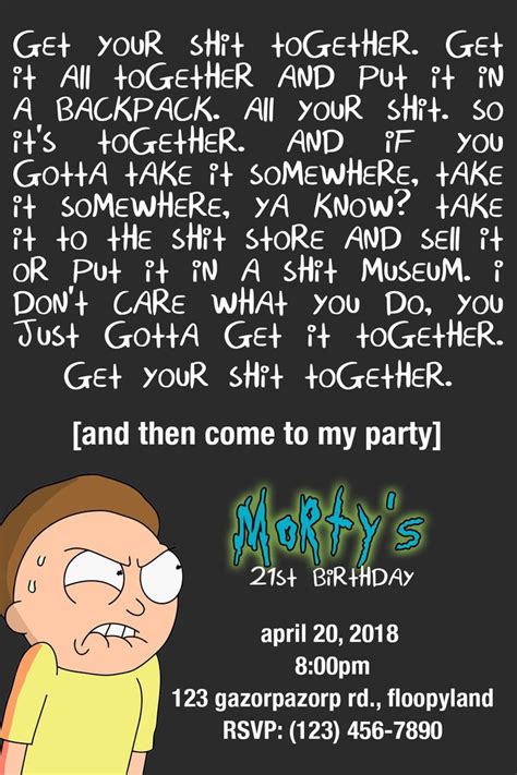Summer, he's happy, i'm happy, is that why you are doing this? rick and morty party in 2020 | Rick and morty quotes, Rick and morty, Morty