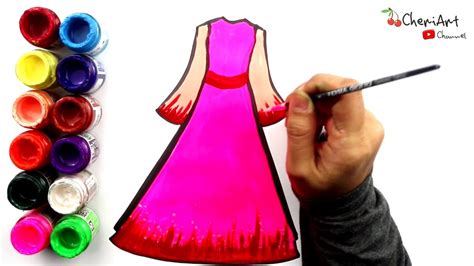 Ayo baca penjelasannya di sini! Cara Menggambar dan Mewarnai Gaun Cantik Warna-Warni Untuk ...