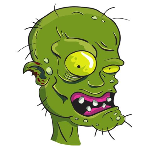 Zombies Head Free Svg