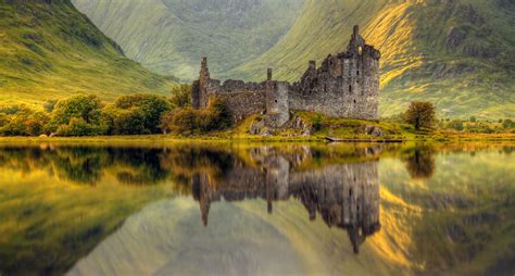 Schottische Landschaften In Den Düften Von Kingdom Scotland