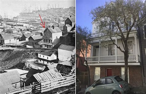 Possibly The Oldest Extant House In San Francisco Built 1852 On Alta