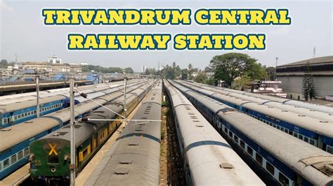 Thiruvananthapuram Aka Trivandrum Central Railway Station Kerala