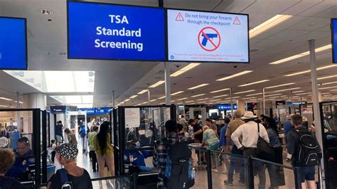 guns found at airport checkpoints increased in 1st months of 2023 tsa says abc news