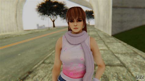 San andreas, there are six possible girlfriends carl johnson can date, with two of them, denise robinson and millie perkins, becoming girlfriends through the storyline. Kasumi Scarf for GTA San Andreas