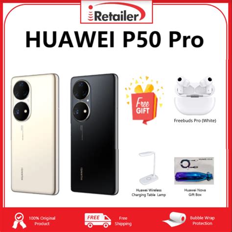 Huawei P50 Pro 8gb 256gb 100 Original Huawei Malaysia Warranty