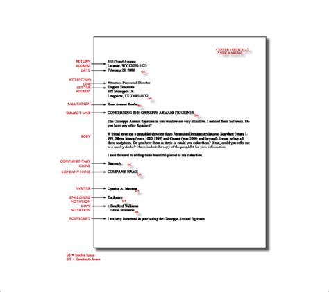 FREE 14+ Proper Letter Formats in PDF | Word