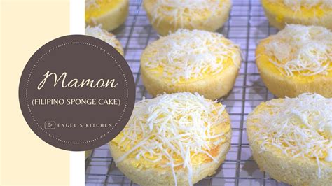 Cheesy Mamon Filipino Sponge Cake Engels Kitchen Youtube