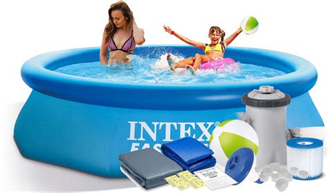 Обзор бассейнов Easy Set Intex Про бассейны