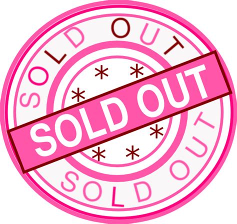Sold Out Clip Art At Vector Clip Art Online Royalty Free