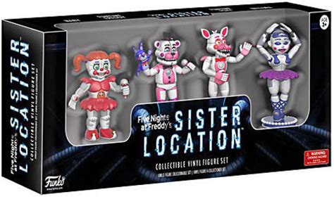 Funko Five Nights At Freddys Sister Location 2 Mini Figure 4 Pack Toywiz