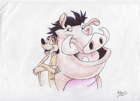 Timon And Pumba By Oggen On Deviantart
