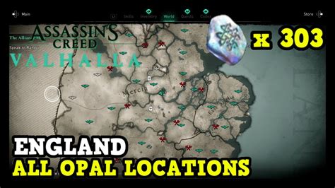 Assassin S Creed Valhalla England All Opal Locations 303 Opal