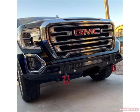 Chassis Unlimited Sierra Front Winch Bumper For 19 20 Sierra 1500