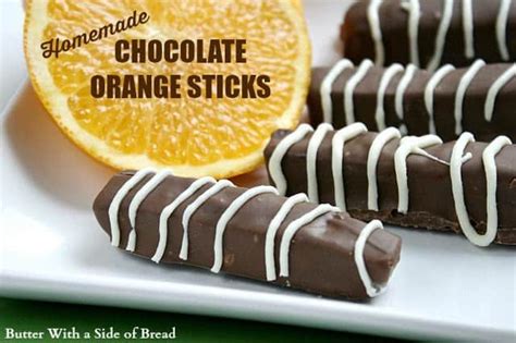 Chocolate Orange Sticks Are Made With A Delicious Orange
