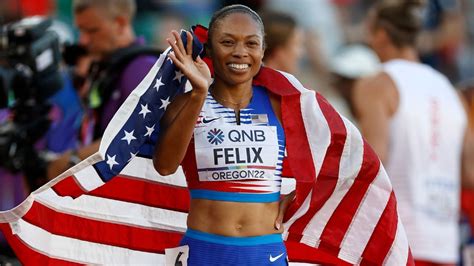 United States Sprint Great Allyson Felix Joins Ioc Athletes Commission