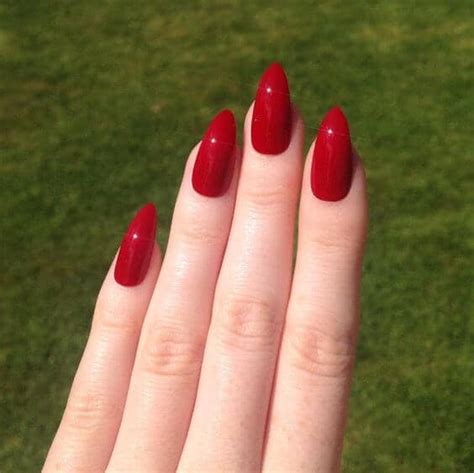 50 creative red acrylic nail designs to inspire you