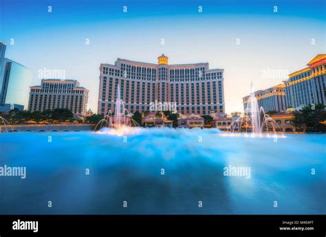Bellagio Fountain Strip Las Vegas Hi Res Stock Photography And Images