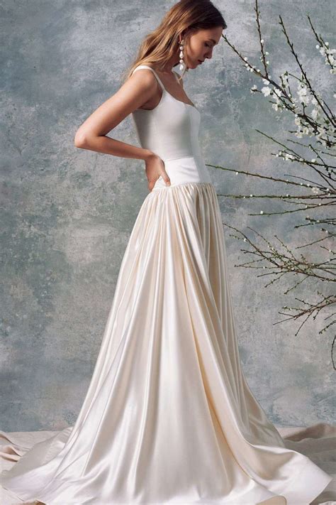 21 Best Drop Waist Wedding Dresses Of 2023