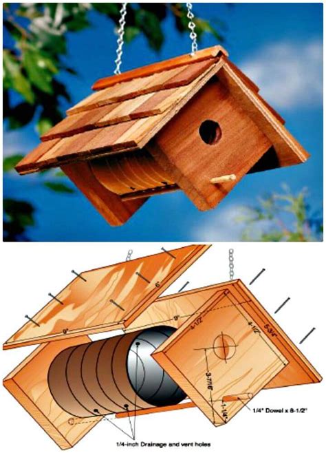 Wie Baut Man Ein Vogelhaus 55 Einfache Diy Ideen Für Vogelhäuser Diy