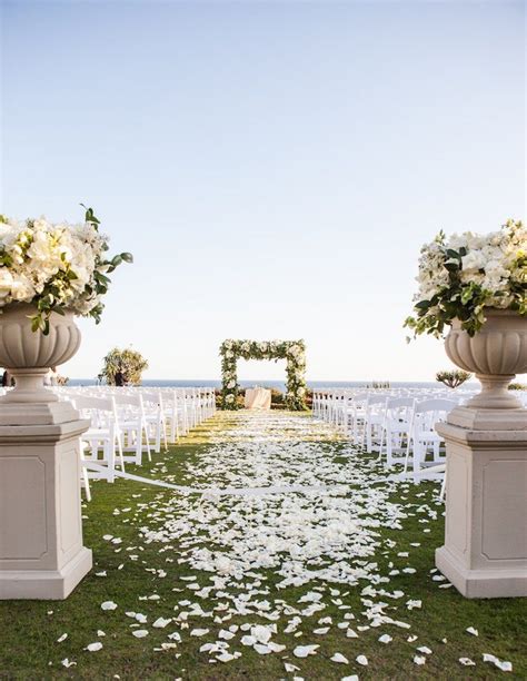 There are no beach wedding permits issued between the memorial day holiday and when the wedding permits are issued, they are good for a period of 2 hours for usage of the requested laguna beach park or beach location. Glamorous Laguna Beach Wedding at the Montage - MODwedding