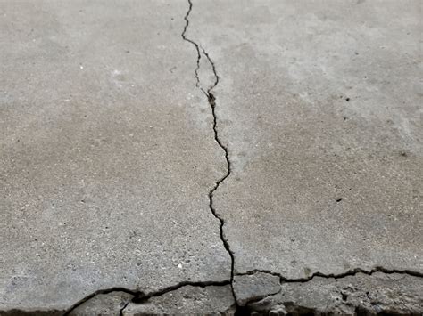 Porch Concrete Crack Repair