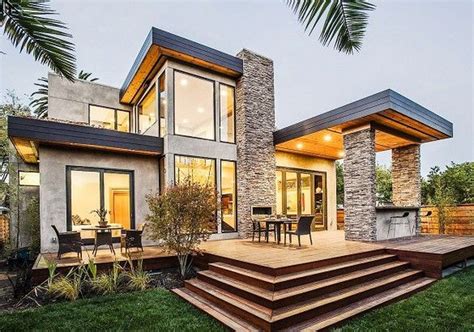 36 Lovely Modern Home Exterior Design Ideas Hmdcrtn