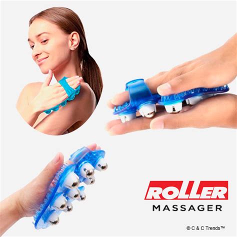 Roller Balls Relaxing Massager Glove Cool And Crazy Trends