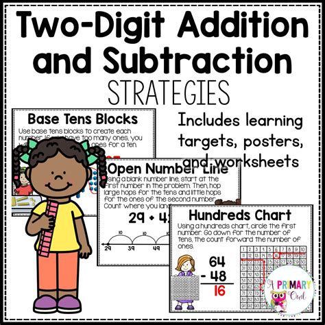 Two Digit Addition And Subtraction Strategies Made By Teachers