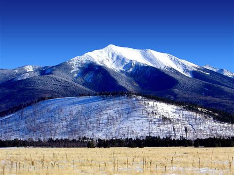 The San Francisco Peaks Are The Remains Of An Eroded Stratovolcano