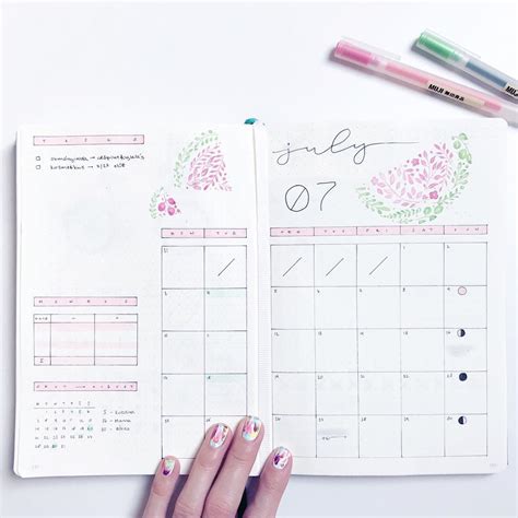 9 Bullet Journal Monthly Spread Ideas For 2020 Craftsonfire