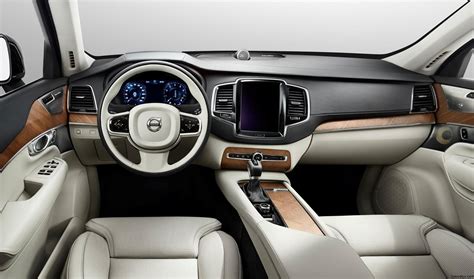 2015 Volvo Xc90 Interior Images Revealed Daily Auto News Luxury Cars