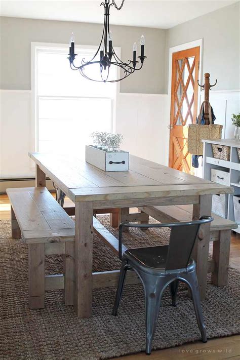 With a changing menu, we incorporate the best of seasonal produce. Farmhouse Kitchen Tables To DIY With Amazing Farmhouse ...