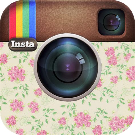 15 Cute Girly Camera Icon Images Pink Instagram Logo
