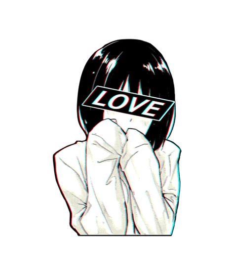 Love Sad Japanese Aesthetic Sweatshirt Unisex Size Smlxl2xl3xl