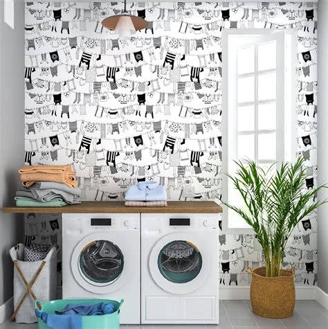 Top More Than Laundry Room Wallpaper Border In Cdgdbentre