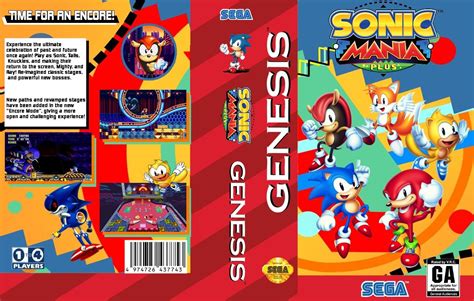 Heres Another Finished Box Art Design For Sonic Mania