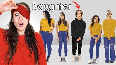 Can I Find My Daughter Blindfolded Emotional Youtube