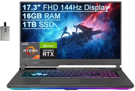 Asus Rog Strix G17 G713 Ryzen 7 4800h · Rtx 3060 130w · 173 Full