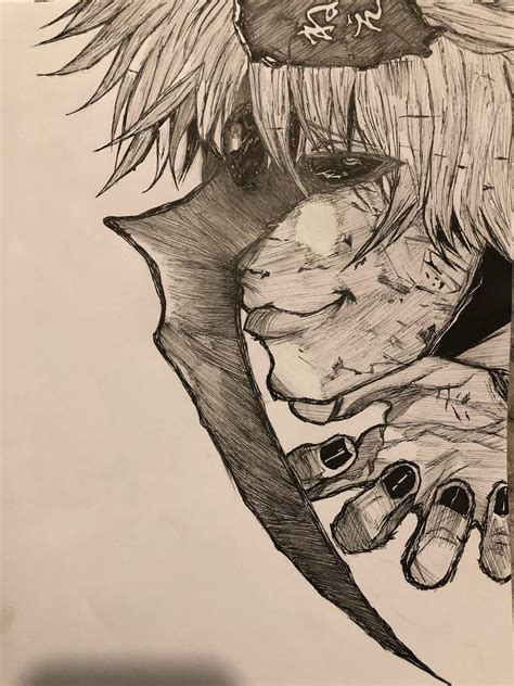 Hope you all enjoy.support the channel (a.k.a the tip jar). Kaneki Ken drawing | Ghoul Amino