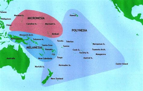 Polinesia Mapa Polynesia Map Polynesian Islands Island Travel