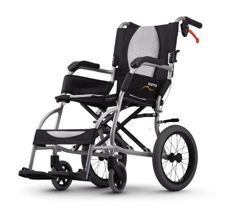 Lightweight Folding Travel Transport Chair Wheelchair Transport