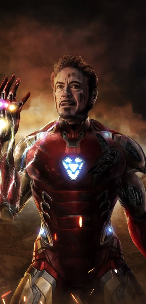 1080x2246 Iron Man Last Scene In Avengers Endgame 1080x2246 Resolution