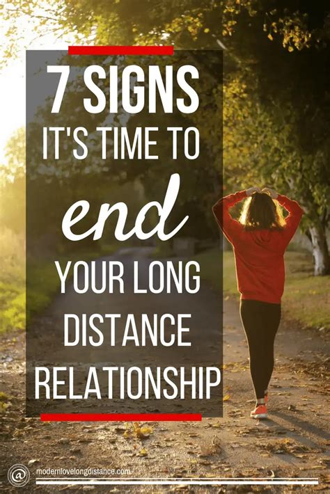 How To Tell If A Long Distance Relationship Is Over
