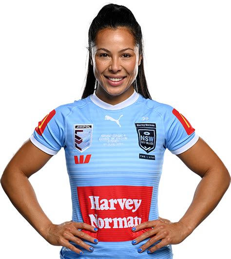 Official Ampol Women’s State Of Origin Profile Of Tiana Penitani For New South Wales Women