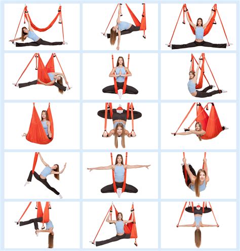 Aerial Yoga Swing Anti Gravity Yoga Swing With Daisy Chain Aerial Yoga Hammock Yoga Swing