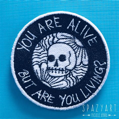 Alive Patch Sticker Patches Punk Patches Patches
