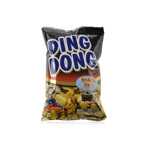ding dong sweet and spicy snack mix 100g spinneys uae