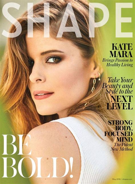 Kate Mara Poses In Sunny Styles For Shape Magazine Magazine Covers