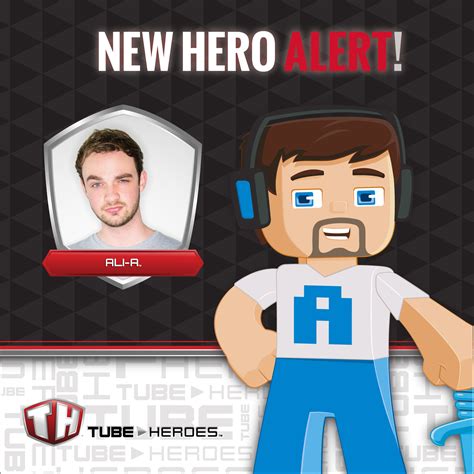 Tube Heroes Announces Youtube Star Ali A Nycc Appearance Unveils New